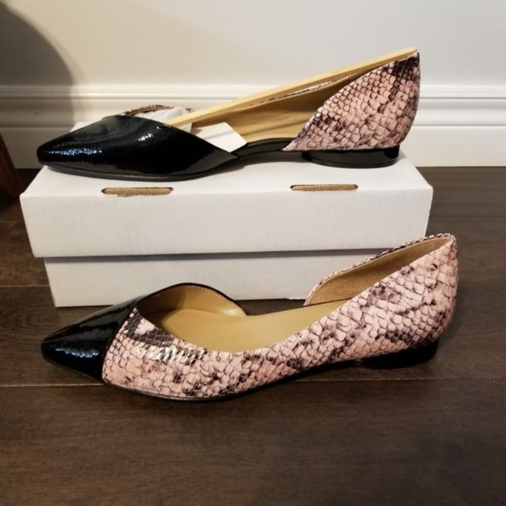 10 Naturalizer Hayden Pointy Toe D'Orsay Flats